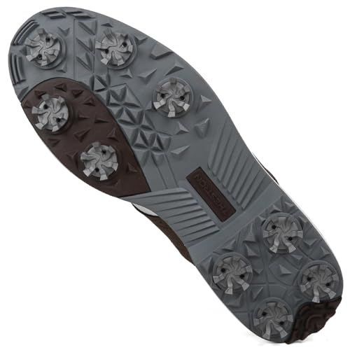 Image of Spikes Golf Shoes Men Professional Golf Shoes Waterproof Walking Footwears for Golfers Outdoor Gym Sneakers