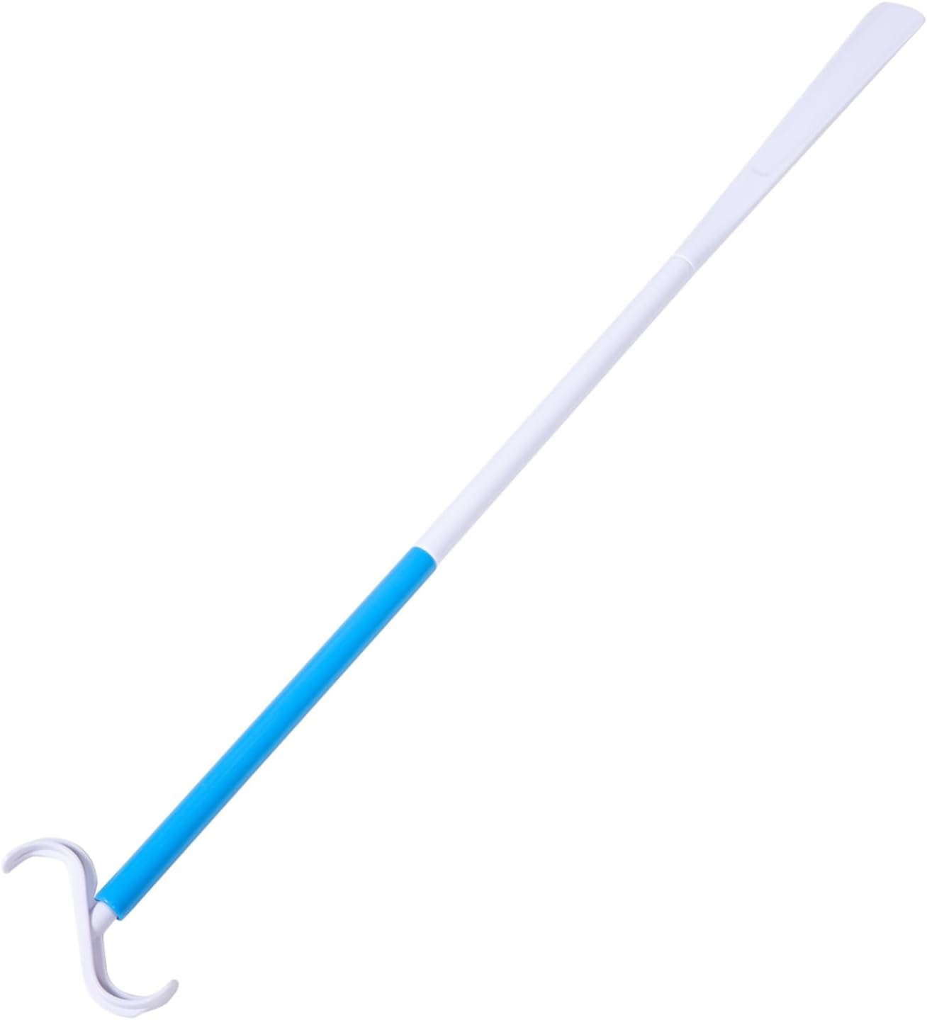 One Adjustable Long Handled Shoe Horn and Dressing Stick for Elderly Disabled Pregnant Women Lightweight Sock Aid Kit for Easy Dressing and Sock Removal Travel-Friendly Assistance