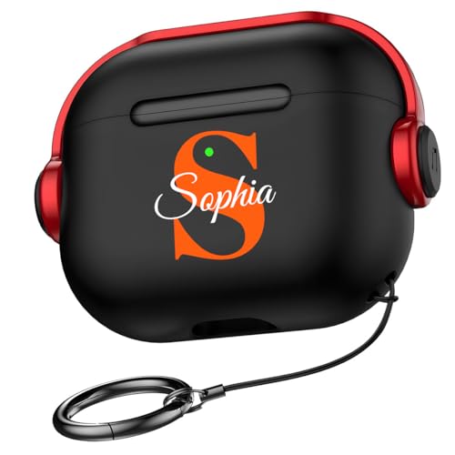 AirPods Pro 3 2025�p�J�X�^���C�j�V�������P�[�X�A�p�[�\�i���C�Y���m�O�����e�L�X�g�\�t�g�V���R���ی�J�o�[ Apple AirPod Pro ��3����p �j�����p �L�[�`�F�[���t���Z�L���A���b�N�t��