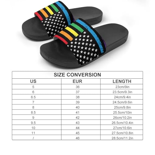 Chicago City Flag PVC House Slippers for Men Women Non Slip Outdoor Sandals Home Shoes2