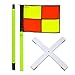 AGORA Pro Line Soccer Indoor/Turf Corner Flags - Set of 4