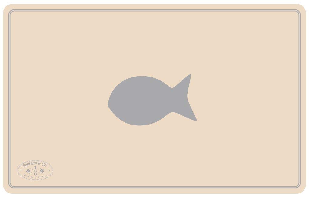 Banbury Luxury Cat Feeding Mat, clear
