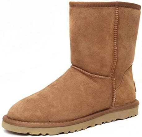 Amazon Nagaji ムートンブーツ レディース Classic Shortii 本革 クラシックショート2 ミドル 撥水 防汚加工 スティンガー レザーファー一体式 ブーツ ブーティ