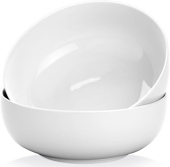 Yedio Pasta Serving Bowls 120 Ounce 9.7” Large Serving