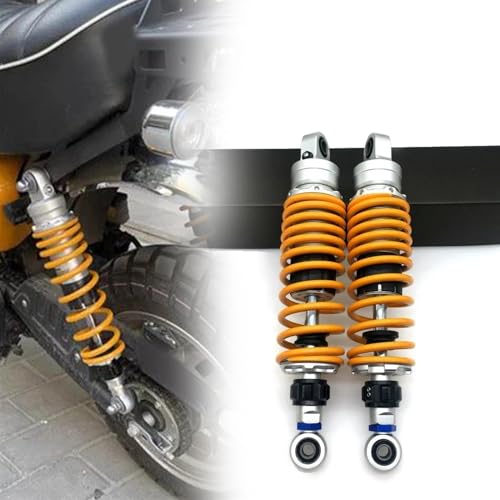 Amortisseur moto 305mm suspension arrière réglable ressort 8mm Kawasaki