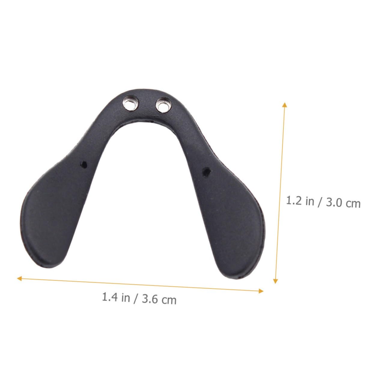 Healeved 20stücke Verstellbare Nasenpolster Für Brillen Komfortable Rutschfeste Brillen-nasenpads Für Fahrradsport Sonnenbrillen Und Einsetzbar