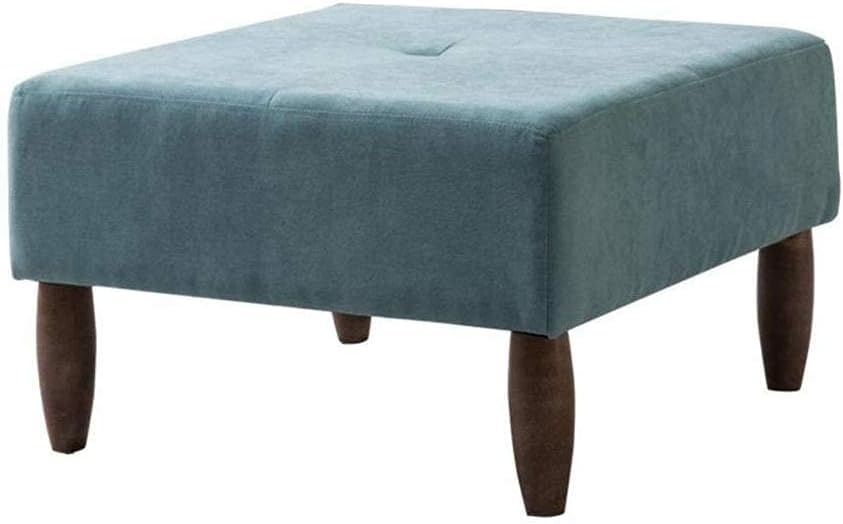 Table basse ottomane en tissu de lin au design épuré et durable