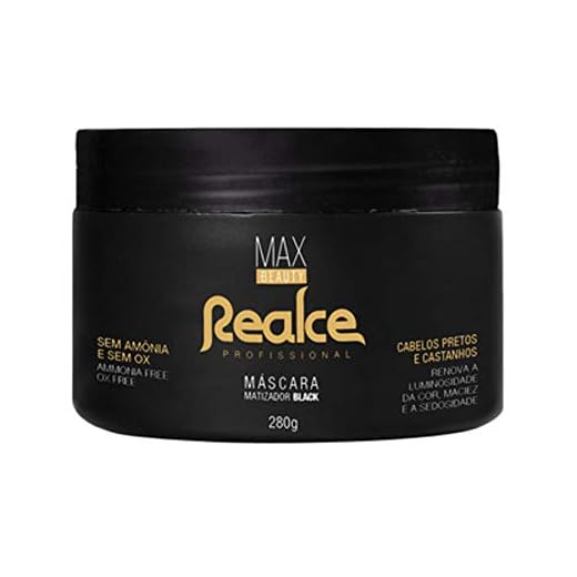 Máscara Realce Matizador Black, Soft Hair, black
