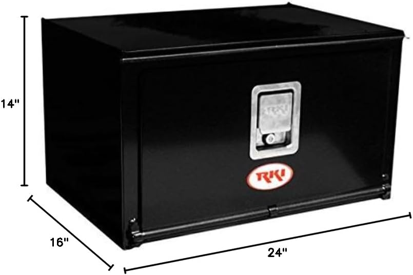 RKI H241416 24 x 14 x 16 in. Steel Underbody Black