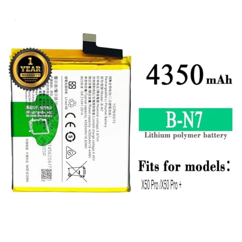 Image of B-N7 Battery for Vivo X50 Pro Plus /16.83WH3.87V Battery with 1 Year warrenty **** (I166)