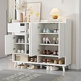 YuQozii Moderno aparador o zapatero, 120 x 99 x 35 cm.