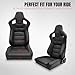 IKON MOTORSPORTS, Universal Racing Seats with 14
