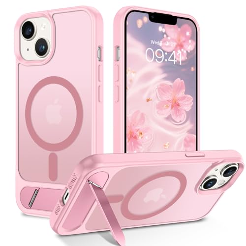Coque iPhone 14 antichoc rose pour éviter les rayures et chutes