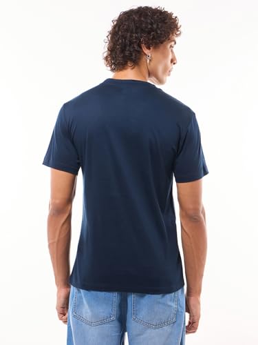 Image of Bewakoof X Demon Slayer Stone Hashira Men's 100% Cotton Graphic Print Regular Fit Half Sleeve Round Neck T-Shirt | Tshirt for man | Tshirt for men cotton | Tshirts for men stylish | Casual Wear | Street Wear