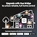 Philips Hue Indoor 6-Foot Smart LED Light Strip Base Kit with Plug - Flowing Multicolor Effect - 1 Pack - Control with Hue App - Works with Alexa, Google Assistant and Apple HomeKit