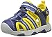 Geox B Sandal Multy Boy B, Sandalias de Punta Descubierta Bebé-Niños, Azul (Navy/Yellow C0657), 20 EU