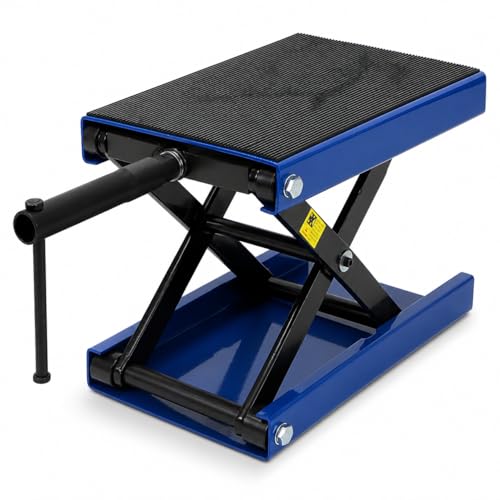 Stark USA Wide Deck Motorcycle Scissor Jack