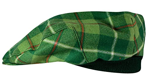 Casquette plate tartan pour vos sorties nature et promenades en ville