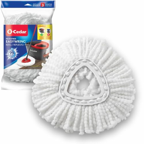 O-Cedar EasyWring Spin Mop Head Replacement : Machine Washable Microfiber Refill (1-Pack) 148822 - image 1