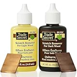 Trade Secret Scratch Remover Mini Pro Set (2x 0.5 oz), Restore & Conceal Small Scratches on Dark & Light Wood Furniture and Flooring – Coconut Oil-Based Formula