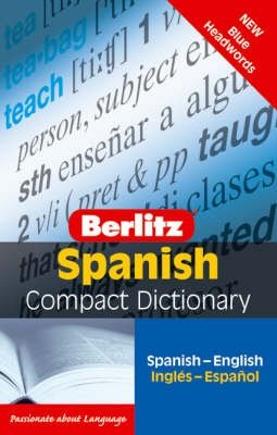 Spanish Berlitz Compact Dictionary (Berlitz Compact Dictionaries ...