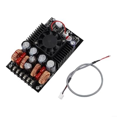 FABULETTA TPA3255 Digital Audio Board 600W High Power Dual Channel Module with 3.5mm Input for HiFi Speaker System DIY Home Theater Car Audio Subwoofer Amp Black