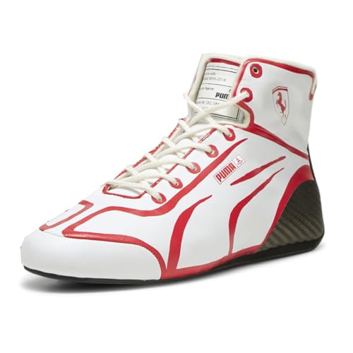 PUMA Mens Scuderia Ferrari Speedcat Pro Joshua Vides High Sneakers Shoes Casual - Red - Size 11 M2