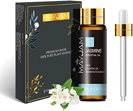 MAYJAM Vanilla Essential Oils 10ml, 100% Pure Natural Essential Oils, Therapeutic-Grade Aromatherapy Essential Oil, Fragrance Oils for Diffuser, Humidifier, Relax, Sleep, Perfect Gifts