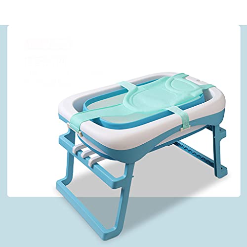CongMing-huajia GroßEr UnabhäNgiger Baby-Badeeimer Praktische Badewannen Mit Aufbewahrung Weiche Badewanne, Tragbar, Zusammenklappbar Das Baby Kann Sich Hinlegen Und Im Badeeimer Sitzen A