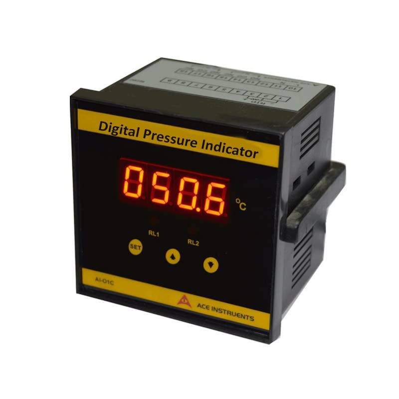 High Temperature and Humidity Indicator Controller for Industries, HVAC, Pharmaceutical by Ace Instruments Model: AI-01C