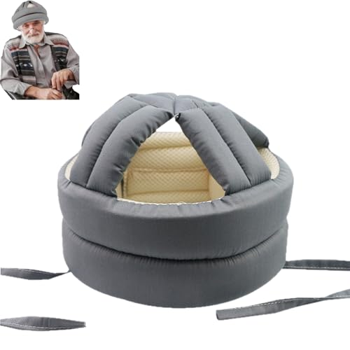 Casque De Protection Épais Souple Et Réglable Respirant pour Personnes Âgées, Casque De Sécurité Anti-Chute pour Tête De Personne Âgée, Protecteur De Tête pour Adulte, pour Les Personnes Âgées