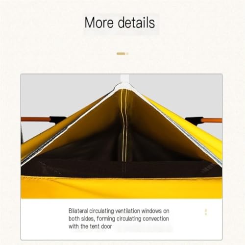 Carpa para camping ligera y espaciosa para 3-4 personas miniatura 5