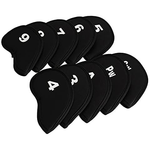 RHINORO Set of 10 Golf Iron Head Covers Cover