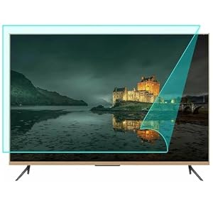 LED-Smart-TV-Displayschutzf... 81, 3 - 190, 5 cm, kratzfest, blaues Licht, blendfrei, filtert Licht und entlastet die Augen (52 Zoll)