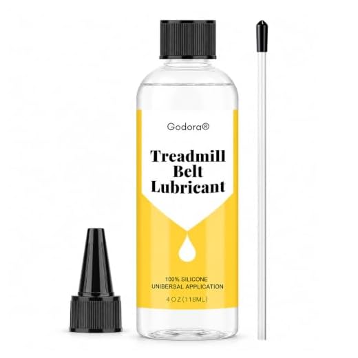 100% Silicone Treadmill Lubricant/Treadmill Lube, 4 Ounces Premium Silicone Oil for Treadmill Belt Lubrication, Easy to Apply Treadmill Belt Lubricant Oil, Suitable for Nearly All Type of Treadmills