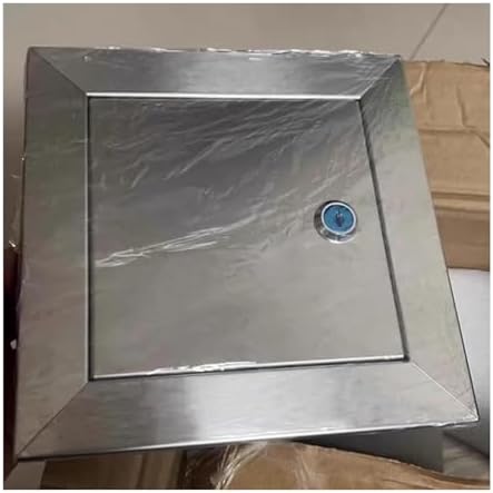 Paslanmaz Çelik Erişim Paneli, Çoklu Boyutlarda/Elektrik/Sıhhi Tesisat İçin Kilitli Paslanmaz Çelik Muayene Kapağı(500x700mm/20"x28") - Görsel 1