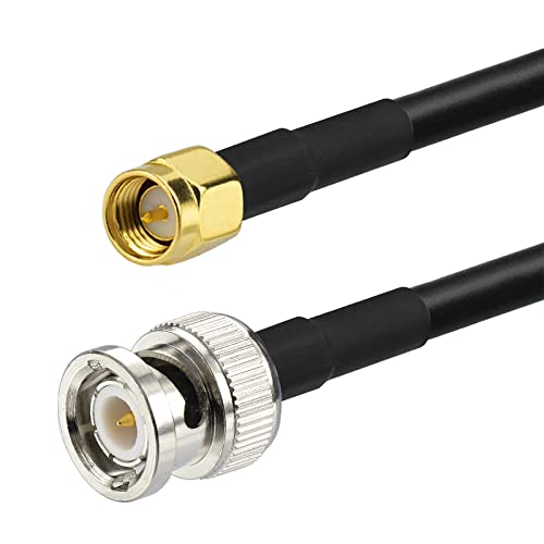 Eightwood 4G Antenna SMA Extension Cable SMA Cable SMA Male to BNC Male pigtail cable CB Antenna Extension Cable RG58 (300cm) for SMA 4G Antenna PC LAN TYT Handheld Ham Radio - Image 3