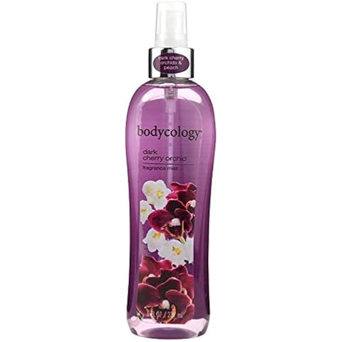 Bodycology Dark Cherry Orchid for Women - 8 oz Fragrance Mist Cover