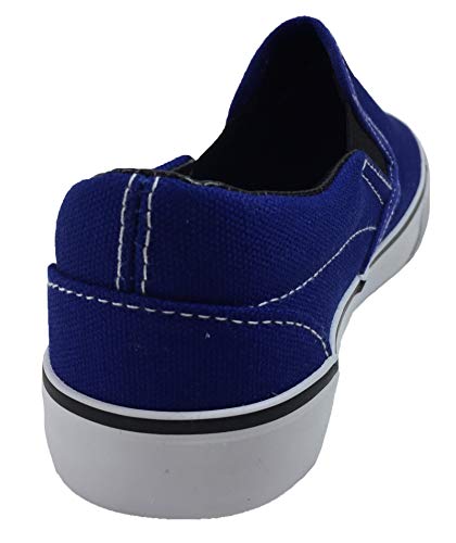 Image of Kid's Classic Slip On Canvas Sneaker Tennis Shoes