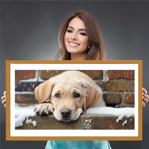 Broderie diamant personnalisée photo 5D plein grand format 55x110cm par SHUIYAZI