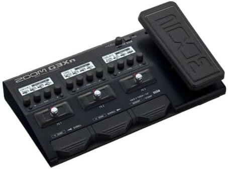Zoom G3 X N | Multi-effects Processor with Expression Pedal for Guitar