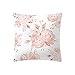 Produktbild Rose Gold Rosa Kissenbezug Vovotrade Gedruckt 45 * 45 cm Platz Kissenbezug Dekoration Geburtstagsgeschenk Wurfkissenbezug Kissenhülle Sofa Schlafzimmer Auto Cafe