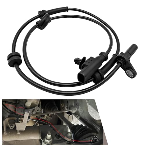 YUPIKJI ABS Wheel Speed Sensor Rear Left Automotive Replacement Anti-Lock Brake Speed Sensors 3630050U2010 Rear Left/Right ABS Sensor Sensing Device Cable Direct Fit for Heyue Models Brake System