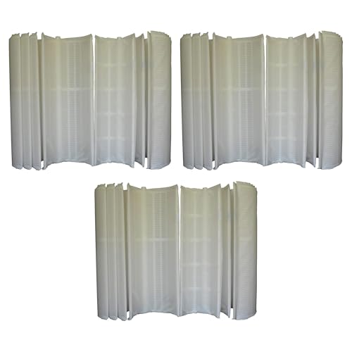 Hurricane Filters 3 Pack HF-DE60-SET - 60 Square Feet DE Grid Filter Replacement for PFS3060, FG-2005, FC-9550, Hayward DEX6000 DA/DS - Best Value USA DE Grid Pool Filters