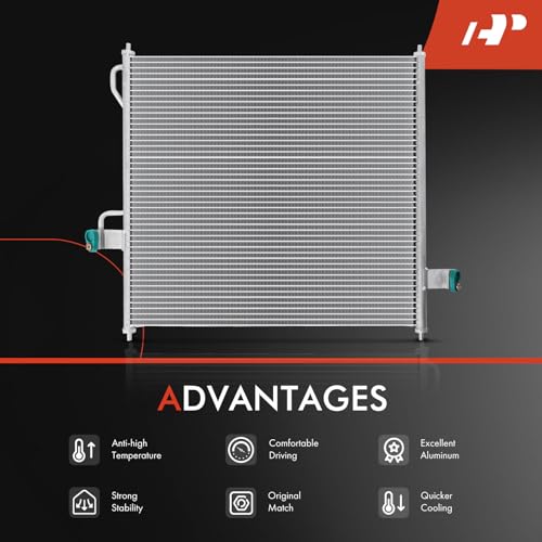 A-Premium Air Conditioning Condenser Compatible with Ford & Mercury by A-Premium - Used condition - Image 5