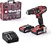 Einhell taladro atornillador percutor con batería TE-CD 18/40 Li-i +64 Power X-Change (iones de litio, 18 V, 40 Nm, electr. velocidad, máx. 24000 rpm, incl. 2x 2,0 Ah baterías, cargador y accesorios)