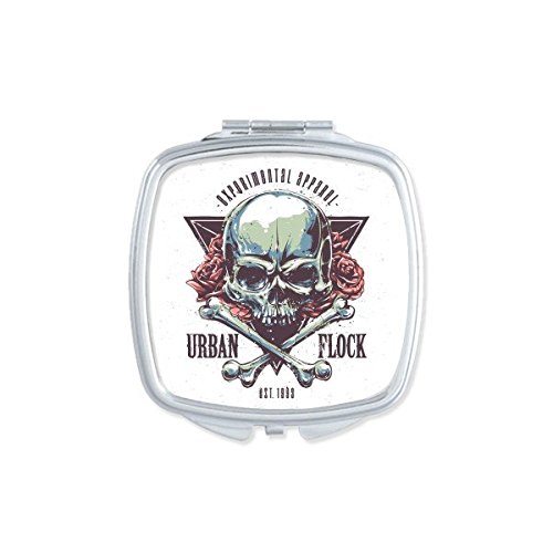 Miroir de poche squelette indien un cadeau original et mignon pour passionnés de tattoo