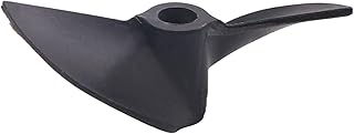 Fielect 1Pair 2 Blades Propeller for Ship Model Rc Boat Propeller Model Black Plastic CCW Paddle 42mm Diameter 40mm Pitch 4.8mm Hole Dia