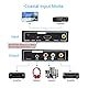HDMI ARC Audio Extractor, AMANKA Digital HDMI ARC zu SPDIF Koaxial Optical Cinch L/R Stereo Ausgang 3,5mm 192KHz DAC Converter Optical Digital HDMI Audio auf Analog für TV DVD PS4 Blu-ray usw