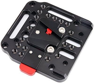 NICEYRIG V Lock Plate Assembly Kit with Female V-Dock Male V-Lock Compatible with DJI Ronin M MX